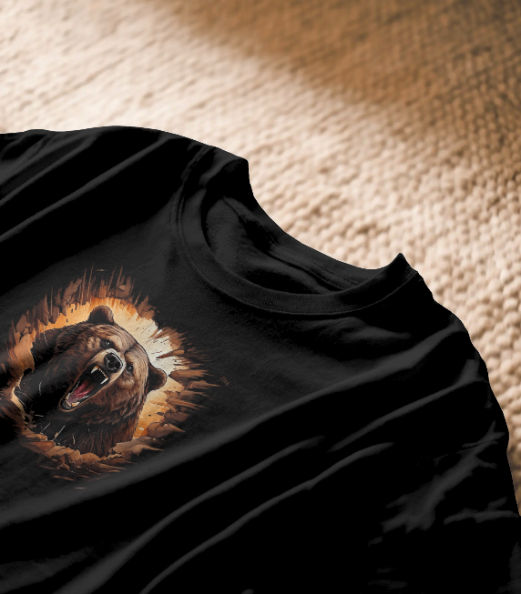 KYRAS : Cute Polar Bear Oversized T-Shirt