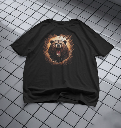 KYRAS : Cute Polar Bear Oversized T-Shirt