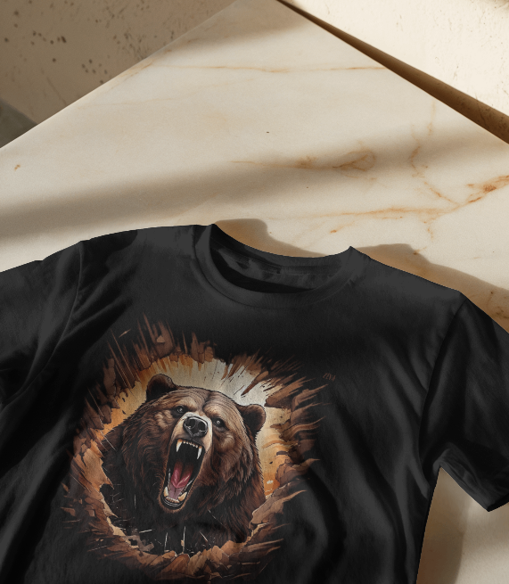 KYRAS : Cute Polar Bear Oversized T-Shirt