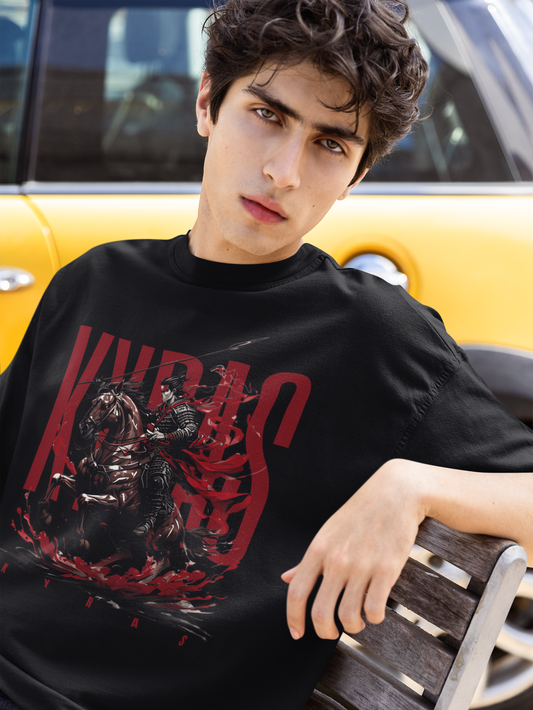 KYRAS : Blood & Honor – Oversized Graphic T-Shirt